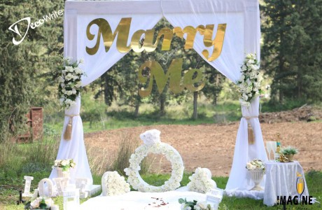 MARRY ME לוקובנד דמוי מראה זהבמט (צילום והפקה-IMAGINE EVENT & MORE)