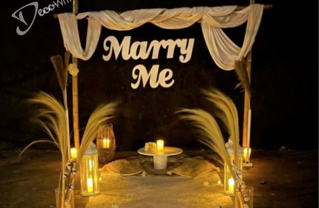 קרדיט לעיצוב והפקה - חברת “rataevents” הפקת הצעות נישואים